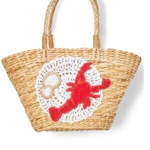 Corey Lynn Calter THE FESTIVE FEAST TOTE- Lobster NWOT